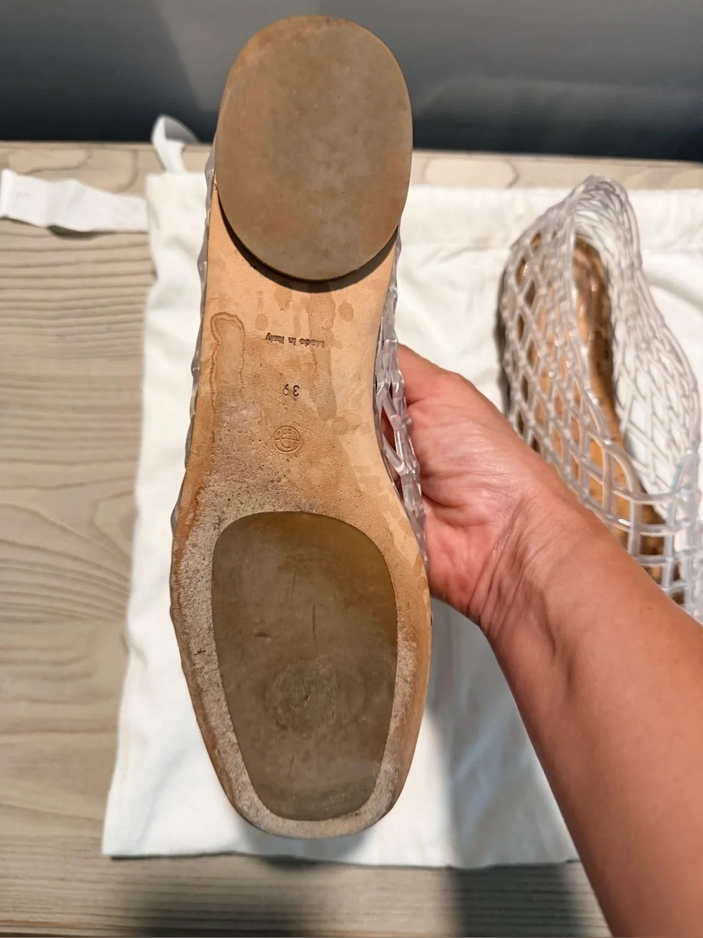 THE ROW Mara PVC Flat - Picture 6 of 6